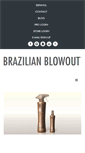 Mobile Screenshot of brazilianblowout.com